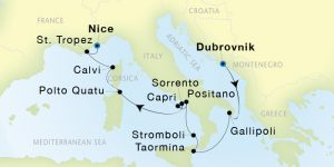 luxury Mediterranean cruise