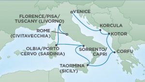 Italy to Croatia cruise