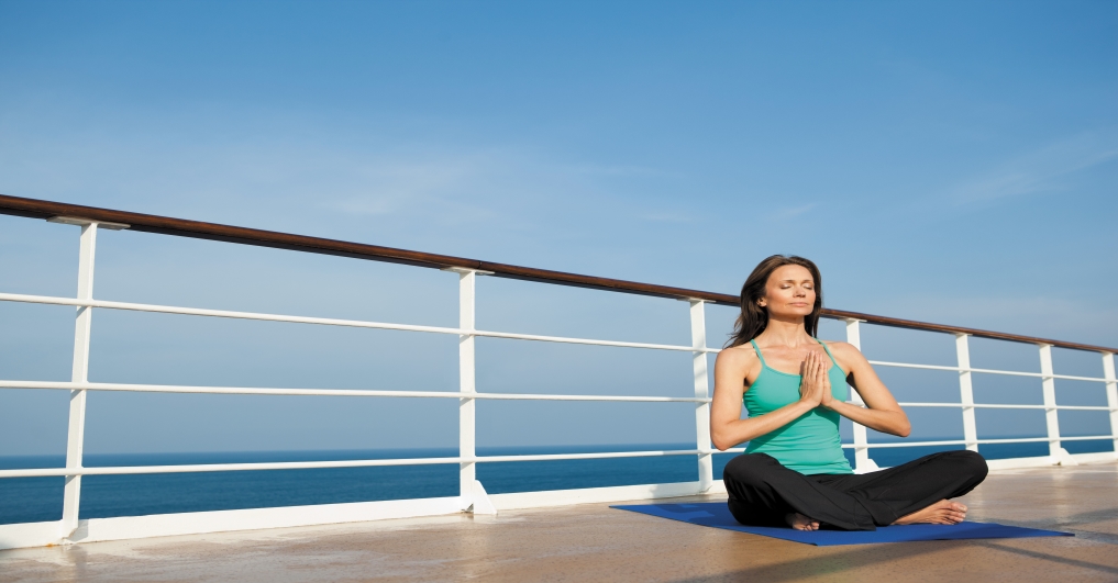 Yoga Deck Woman